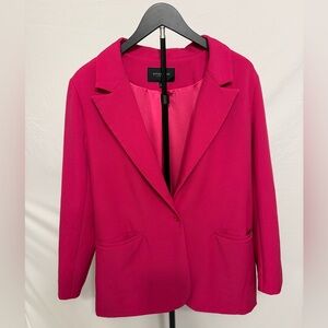 Liverpool Pink Boyfriend Blazer. Size XL